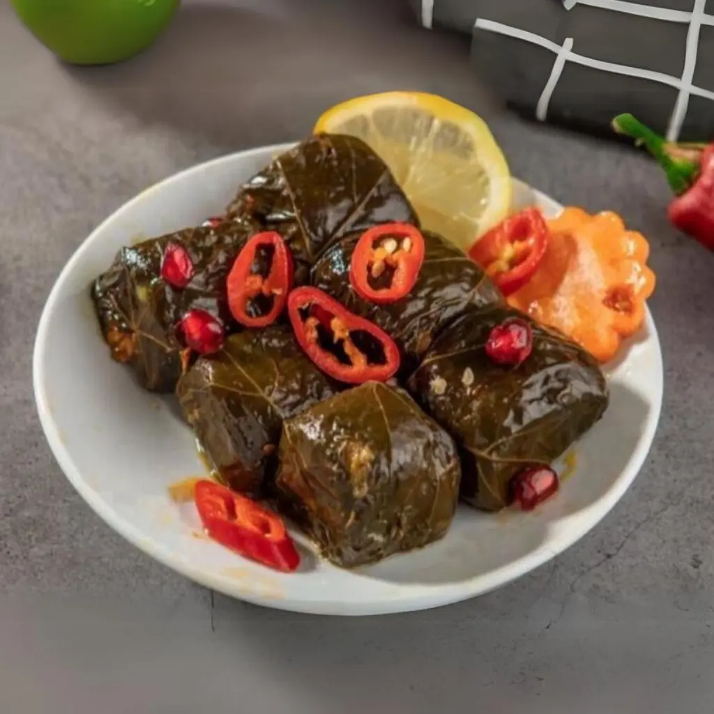 Grape Leaves Kibbeh